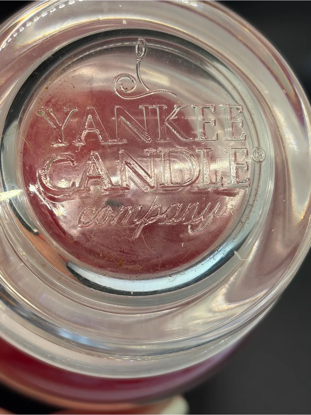 Yankee Candle Tulips 14.5 oz Housewarmer Rare Retired Red Floral Jar Candle